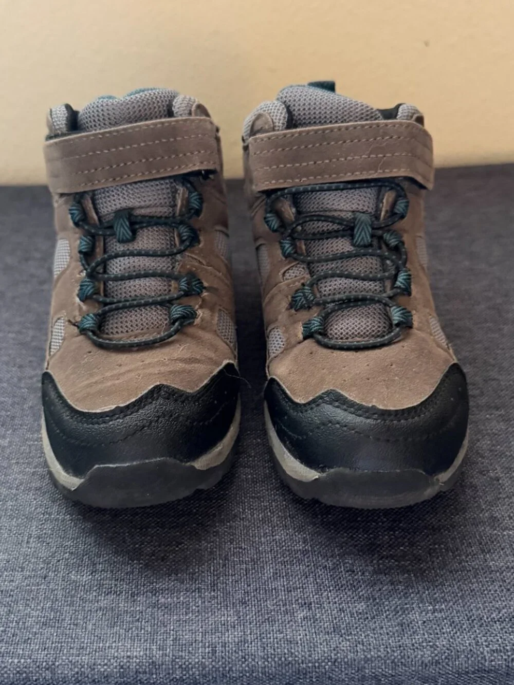 Toddler Brown Hiking Trail Boots, Size 11